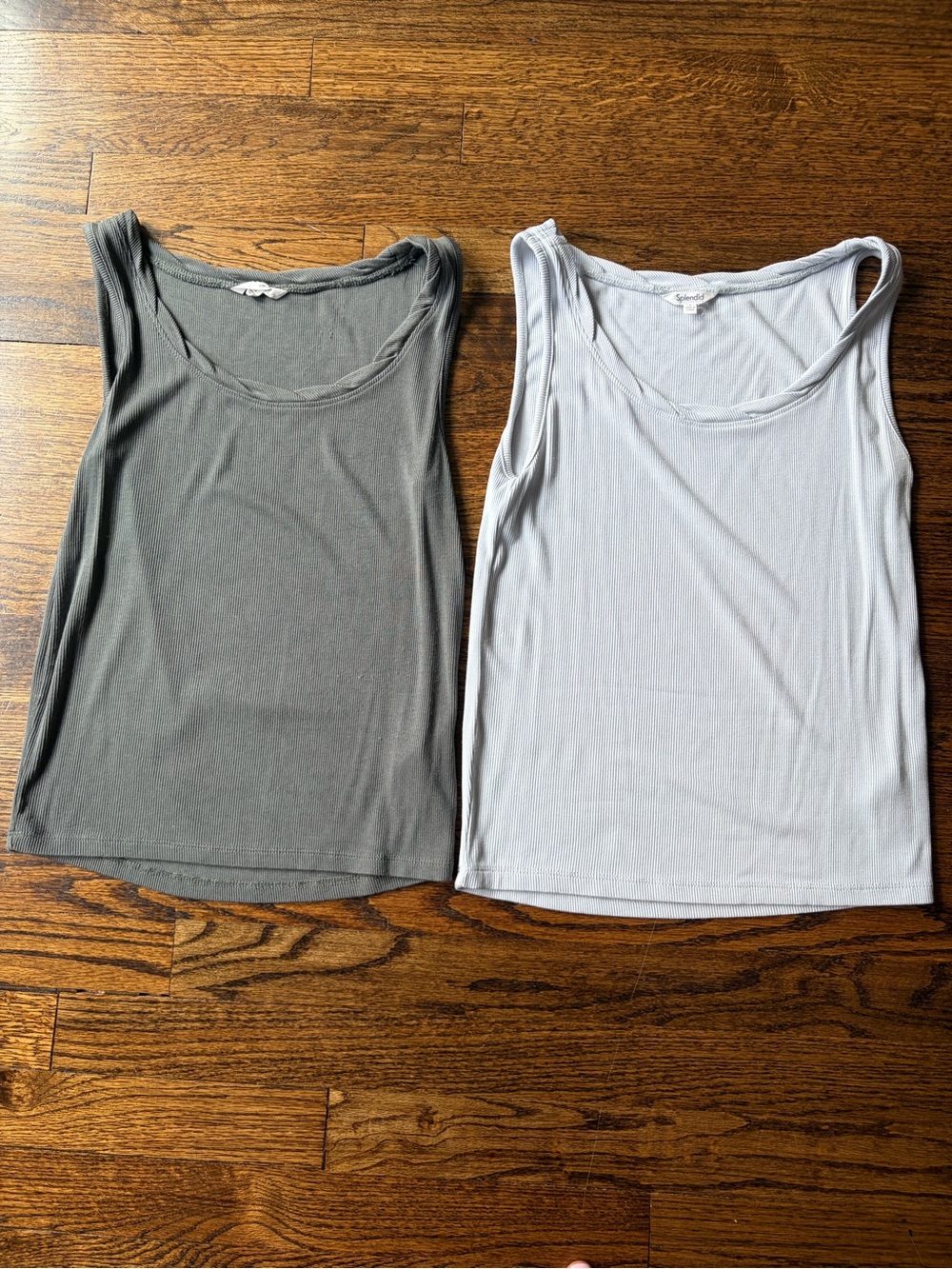 Splendid Ribbed Tank Tops